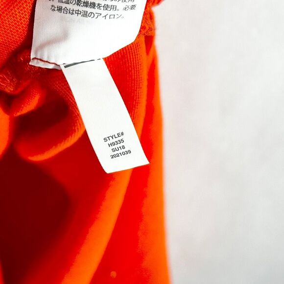 J Crew Medium Dress Strappy Knit Midi Vibrant Orange Spaghetti Strap Sun 107‎ - Picture 12 of 16